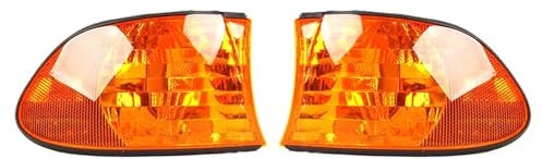 2X Objektiv Parkplatz Ecke Licht Signal Lampe Abdeckung Für E38 7 Serie 1998-2001 63138379108 63138379107 Rechts Links