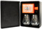 AMUERTE METAL BOX - Gin 70 cl + 2 bicchieri trasparenti (AMUERTE ORANGE)