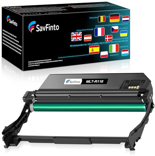 SavFinto Kompatible Samsung MLT-R116 Bildeinheit R116 MLT-R116/SEE MLT R116 Trommel für Xpress M2675FN M2625D M2885FW M2825DW M2825ND M2835DW M2875FD M2875FW SL-M2825ND SL-M2835DW