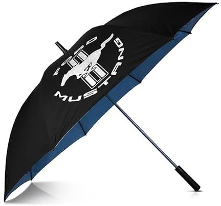 Ford Mustang XL Regenschirm mit Automatikfunktion und Windproof-System 130⌀cm