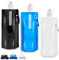 3 Stück 500ML Faltbare Trinkflasche,Tragbarer Zusammenklappbare Wassersack,Wiederverwendbare Faltbare Wasserflasche,Faltbare Wasserflaschen Set für Wandern,Abenteuer,Reisen,Unisex Adult