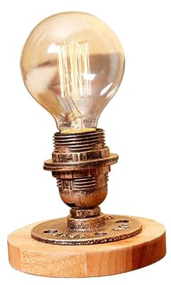 Homoyoyo Schreibtischlampe Nachttischlampe Retro Design Tischleuchte Für Schlafzimmer Esszimmer Wohnzimmer Arbeitszimmer Bar Restaurant Hotel Zuhause Flur Ohne Glühbirne