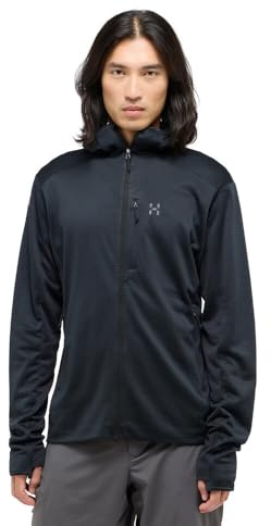 Haglöfs Herren L.I.M Mid Fast II Hoodie Jacke, true black, L