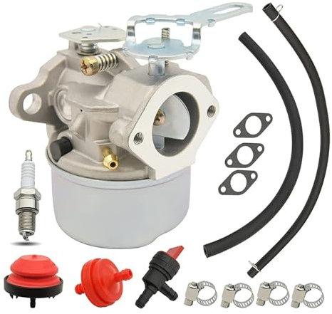 UYTGFO Passend for Tecumseh 5HP MTD 632107 640084 Toro 521 Schneefräse HSSK50 HS50 LH195SA -80B6 640084B Vergaser Carb