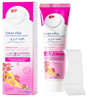Haarentfernungscreme für Frauen - Sanfte Lotion für empfindliche Haut, Haarentfernung ohne Irritation, pflegend und feuchtigkeitsspendend, geeignet für private Bereiche, Beine, Arme & Bikini Line (#R)