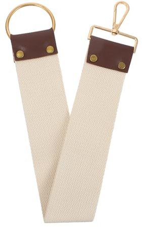 iplusmile Sangle de Barbier Double Couche en Toile pour Rasoir Coupe-choux Professionnel Entretien et Affûtage Utilisation Homme Accessoire de Rasage
