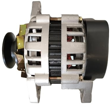 Bürstenloser AG-Generator, 12 V, 1600 W, bürstenloser Permanentmagnet-Gleichstromgenerator mit Spannungsregler, Konstantspannungsgenerator aus reinem Kupferdraht für den Haushalt, für Einzylinder-Dies