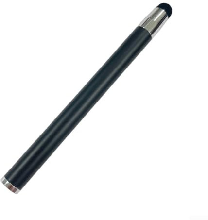 Linhexis Lápiz capacitivo retráctil de aleación de aluminio para aprendizaje interactivo, varios colores, puntero digital para pizarra blanca (154 negro)