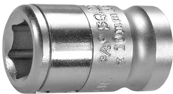 SW-Stahl 05500L Bitadapter - 3/8 Zoll Antrieb auf 10 mm Bits - Metall | Chrom-Vanadium Steckschlüsseladapter in Industriequalität - Adapter für Bits - Robuster Werkzeugaufnahme Halter