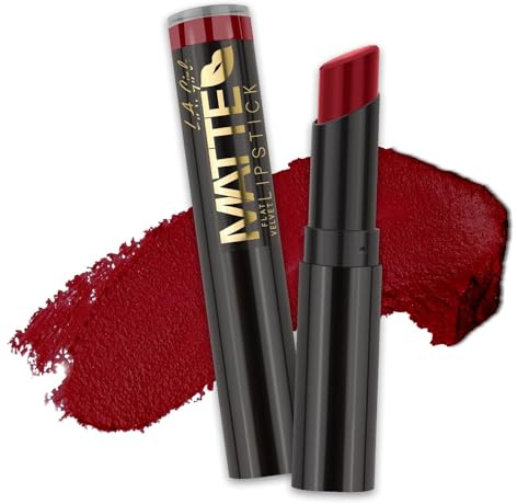 L.A. Girl Matte Flat Velvet Lipstick, Spicy GLC811