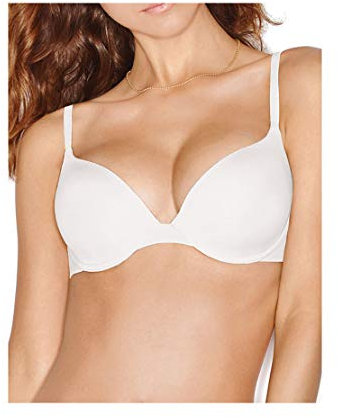 Wonderbra Women's Ultimate Silhouette T-shirt Everyday Bra, White, 38G UK