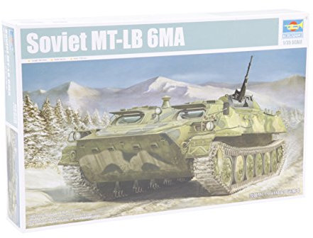 Trumpeter 1/35 MT-LB 6MA Modellbau, Hobby, Zusammenbau, detailliert, Plastikmodellbausatz, 1100+ Teile, Metall- und Photoätzteile, Kettenglieder, Teen, Young Adult, Adult