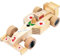 EDUPLAY Holz Rennauto zum Basteln 10er Set