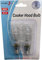 Power Plus Cooker Hood Bulb 40 Watt E14 SES Small Edison Screw 2 Pack, Red