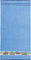 Erwin Müller Kinder-Badetuch Frottier hellblau Größe 70x140 cm - mit Webbordüre Traktor, Bauernhof, 100% Baumwolle