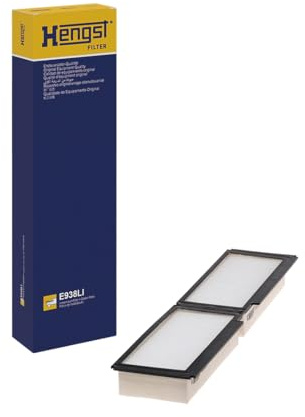 HENGST - Innenraumfilter E938LI - Luftfilter für den Innenraum mit Pollenfilter - Filtert Staub & Pollen für Allergiker - Für saubere Luft im KFZ - Automotive Zubehör für Fahrzeuge