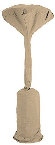 GREEN CLUB Housse de Protection imperméable de Parasol Chauffant Haute qualité Polyester h 230 x DH 90 x DB 48 cm Couleur Beige