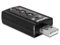 Delock Externer USB 2.0 Sound Adapter Virtual 7.1 - 24 bit / 96 kHz mit S/PDIF