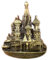 Moskau Russland Kühlschrankmagnet Weltstadt 3D Metall Starkes Souvenir Tourist Geschenk Chinesischer Magnet Handarbeit Handwerk Kreative Heim- und Küchendekoration Magnetaufkleber (Moskau)