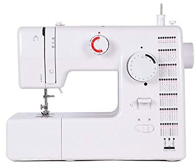 TONGSH Máquina de coser portátil, 59 puntadas Deber Coser Máquina, Cámara en mano del bordado de la máquina de coser overlock rápida