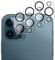 QUITECO Caméra Arrière Protection pour iPhone 12 Pro Max [3 pièces] Protecteur en Verre Trempé d'Objectif de caméra