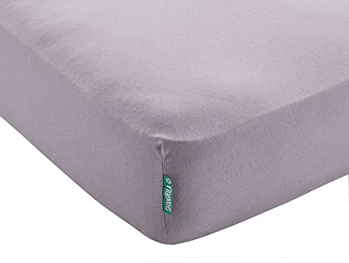 Spannbettlaken »Berlin« Bettlaken BxL+H 180x200+30 cm Grau Microsatin Hautfreundlich für Boxpringbetten Matratzen bis 30 cm Höhe, 202092