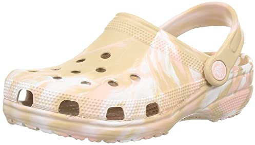 Crocs Unisex Clogs, Chai Pink Rose, 12 UK Men/ 13 UK Women