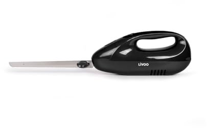 Livoo – Couteau électrique DOM360N – 150W, 2 jeux de lames, acier inoxydable, finition soft touch, nettoyage facile