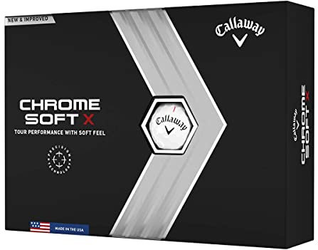Callaway Golf Chrome Soft X Golfbälle (Serie 2022)