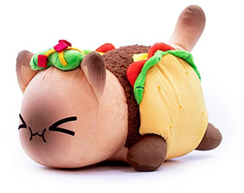 YGMXZL Plüsch Ausgestopfte Katze Kawaii,Plüschtier Flauschiges,Fahrzeug gefüllte plüsch Geschenke für Heimdekoration, Freunde, Kindergeschenk (Tucker)