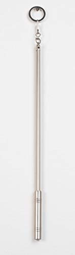 Satin Steel B.125 cm Design Schleuderstäbe
