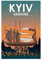 FISH DRAGATE Kyiv Ukraine bei Nacht, Leinwand-Poster, Schlafzimmer, Dekoration, Sport, Landschaft, Büro, Zimmer, Dekoration, Geschenk, ohne Rahmen, 30 x 45 cm