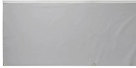 wamovo Windblende 5-10 m PVC Wohnwagenschürze Bodenschürze für Wohnmobil, Wohnwagen (5m)
