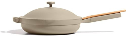 Our Place Large Always Pan 2.0-32cm (3.8L) Nonstick, Toxin-Free Ceramic Cookware | Patented 10-in-1 Aluminum Frying & Sauté Pan | Safe for Oven, Induction & All Cooktops up to 232°C | Steam