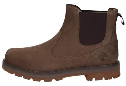 Timberland Scarpe Uomo, Modello Stivaletti Chelsea TB0A6A4W, Realizzate in Pelle. Marrone