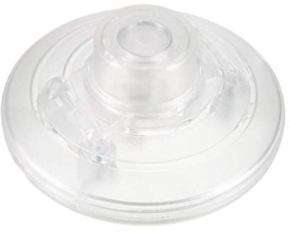 Interruttore a pulsante a pedale con bloccaggio a pedale in linea, 250V 2A/125V 3A Lampada rotonda con luce di controllo a pedale Interruttore a pedale on/off Trasparente 3 pezzi VEzSgFdY