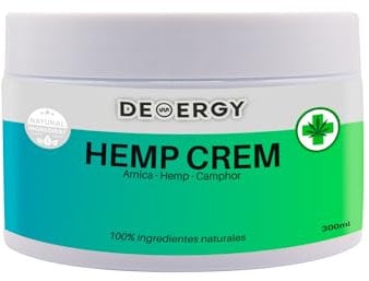DEMERGY® Hanf-Creme-Gel-Massage, hintere Knie, 100 ml, natürliche Inhaltsstoffe, Vorbereitung für Sportler, hohe schnelle Absorption, Arnika, Menthol, Rosmarin, topische Anwendung