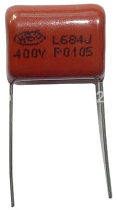 10pcs CBB capacitor 684 400V 684J 0.68uF 680nF P15 CL21 Metallized Polypropylene Film Capacitor IINKUEYK