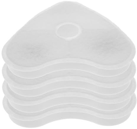 BESPORTBLE Pet Water Fountain Filters 4pcs Replacement Filters Sponge and Activated Carbon for Cat Fountain