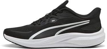 Puma Skyrocket Lite Adult Unisex Straßen-Laufschuh, 2 Black- White- Silver, 38.5
