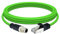 Lonlonty M12 X-Coded 8 Pin to RJ45 Cable Cat6A Industrial Ethernet Shielded Cable 6.6ft for Industrial Ethernet Network Cognex and Automation Application SFTP 26AWG