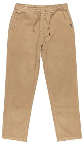 Quiksilver Taxer Regular Cord Pant Herrenhose, Beige, L