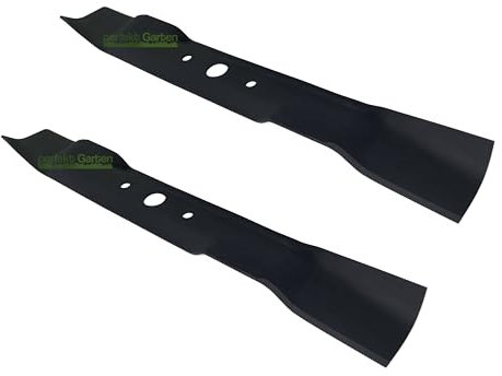 perfektGarten 2 lames de tondeuse à gazon de 53 cm compatibles avec John Deere : 14PT, 14PZ, 14SB, 14SC, 14SE, 14SS, 14ST, Silver : 14SX, 14SZ