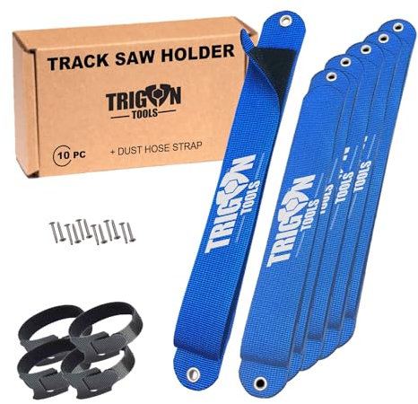 Track Saw Holder, Track Rack for Guide Rail, Guide Rail Holders, Track Saw Guide Rail Mount, Track Saw Guide Organizer, level Holder, Track Rack System, 10pc
