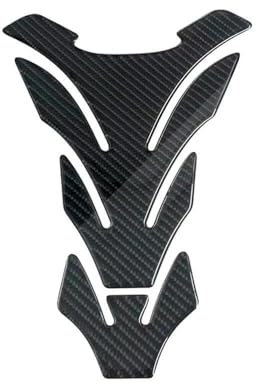 SAIQIAFC Motorrad Tank Aufkleber Aufkleber Passt für Honda CBR1000 600RR CB400 CB750 CB1300 3D Tank Pad Fishbone Schutz Aufkleber-Carbon Fiber NO Logo