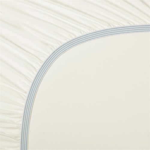 Pip Studio Spannbettlaken Royal Nights Gebrochen Weiss 100x200/220cm