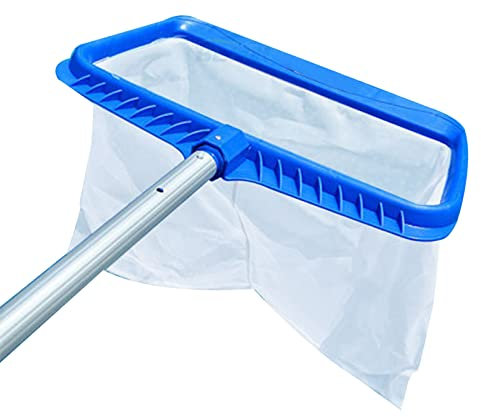 Riiichflowshop Piscina Fine Leaf Skimmer Net Manutenzione Piscina Piscine Blu Ecologico PVC