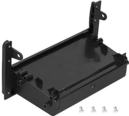 Single DIN Stereo Radio Panel Trim Set Universal Stereo Host Montage -Klammer und multifunktionaler Speicherbox Auto Audio Video System Modification Godsend Godsend