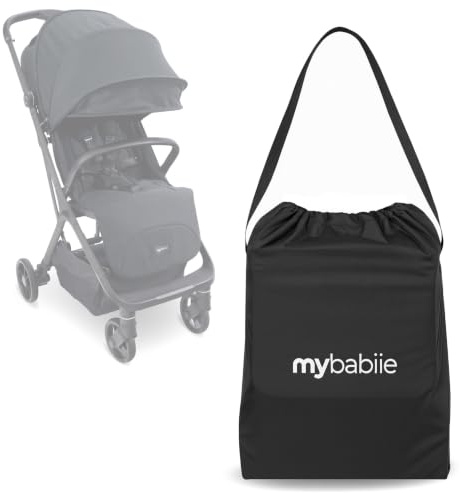 My Babiie Stroller Travel Bag - Fits the MBX7, Storage for Train, Plane - Black