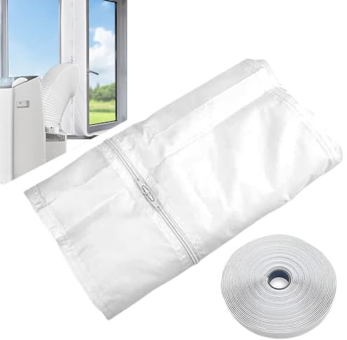 Kit De Ventilation De Fenêtre Pour Climatiseur Portable - Kit D'installation De Climatiseur Portable - Accessoires De Ventilation D'Évacuation Sans Perçage Pour Dortoir Appartement